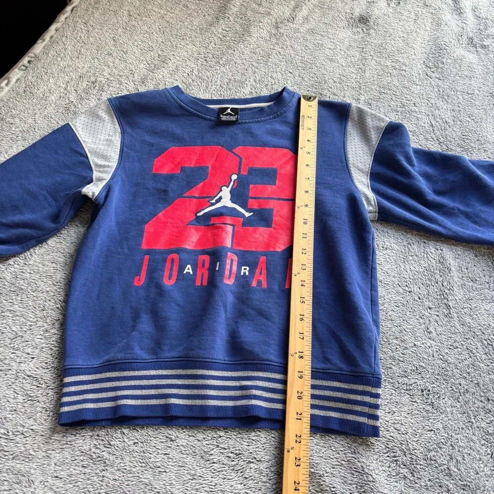 Vintage Air Jordan 23 Youth Medium 10-12 Sweatshirt Retro Grapic Print‎ 19464